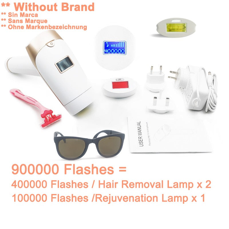Lescolton 2in1 IPL depiladora cabello pantalla LCD máquina T009i láser permanente Bikini Trimmer eléctrico depilador un láser