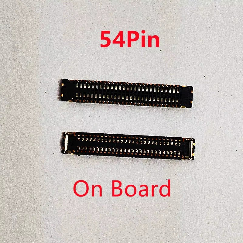 10 Uds pantalla LCD conector flexible FPC para Motorola Moto G10 XT2127 G20 XT2128 G30 XT2129 G22 E20 enchufe a bordo 54pin