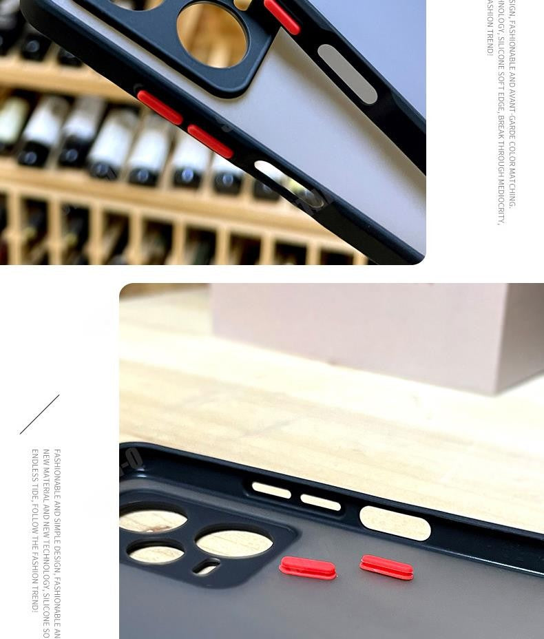 Funda rígida mate Note12 S para Xiaomi Redmi Note 12 Pro Plus 5g 12s 12pro 4g, funda trasera de silicona translúcida a prueba de golpes Redmi12