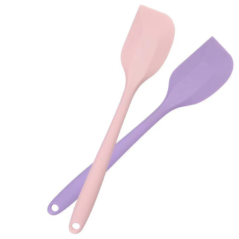 Espátula de crema de silicona antiadherente, herramientas de cocina resistentes al calor para hornear pasteles DIY