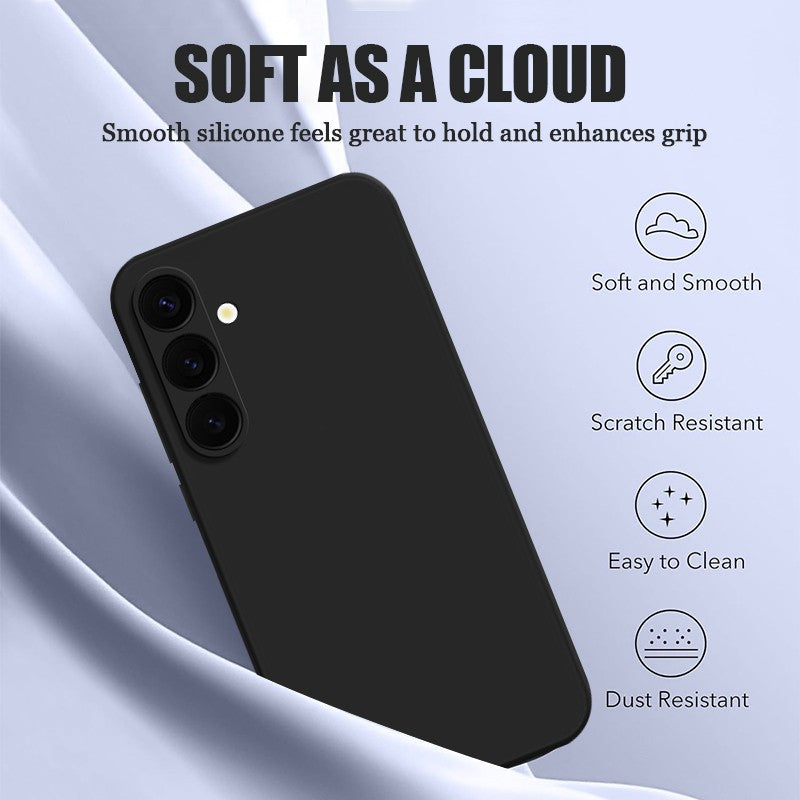 Funda magnética de silicona líquida para Samsung Galaxy S25 S24 S23 Ultra S25 Plus S23 S24 S25 FE S22, funda de carga inalámbrica Magsafe
