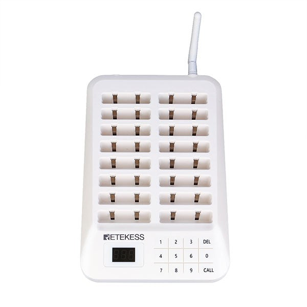 RETEKESS TD157 Sistema de Llamada Inalámbrico para Restaurantes, Localizadores de Mesa, Receptores de Señal Sonora para Food Trucks, Restaurantes de Comida Rápida, Cafeterías y Bares