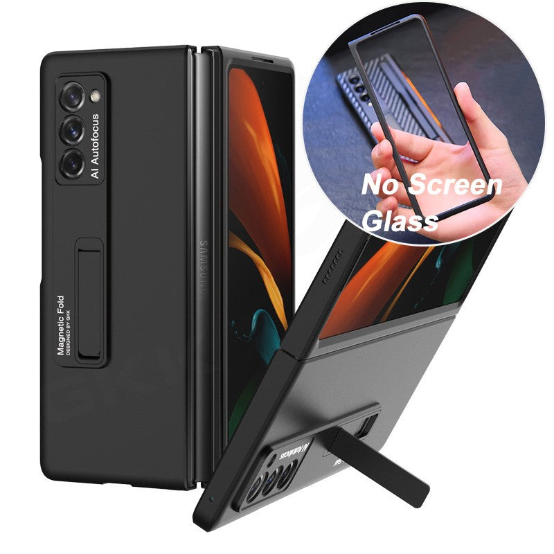 Funda de plástico ultrafina para Samsung Galaxy Z Fold 2, cubierta protectora de cristal mate para pantalla exterior para Samsung Z Fold2 5G