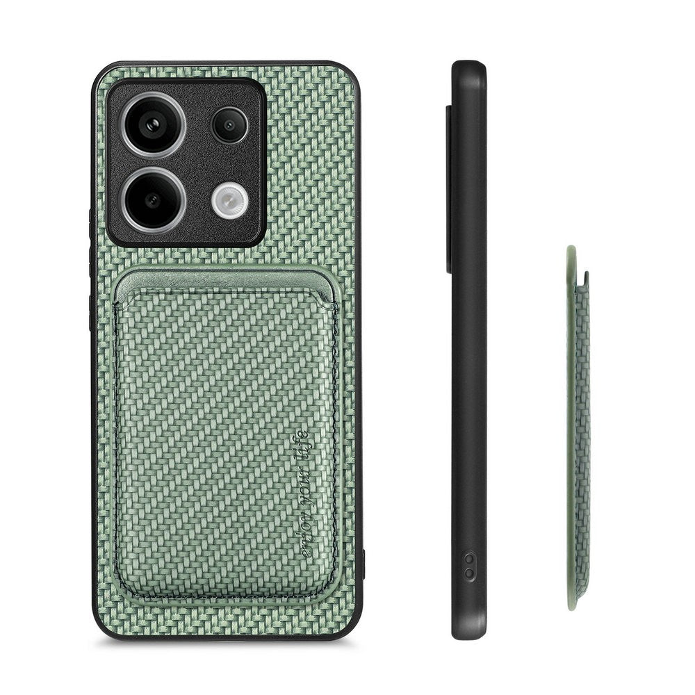 Funda de Cuero Desmontable 2 en 1 con Imán para Xiaomi Redmi Note 15 5G 4G, Funda con Ranuras para Tarjetas, Carcasa Trasera para Redmi Note 14 Pro Plus 13 14C
