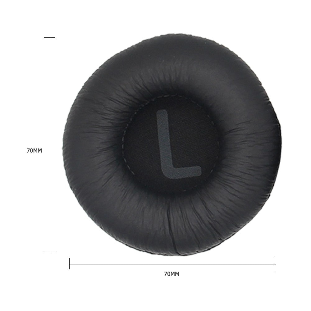 Almohadillas suaves para auriculares JBL Tune 500BT T450BT T600, almohadillas de espuma de cuero para los oídos, reemplazo de cojín, 1 par