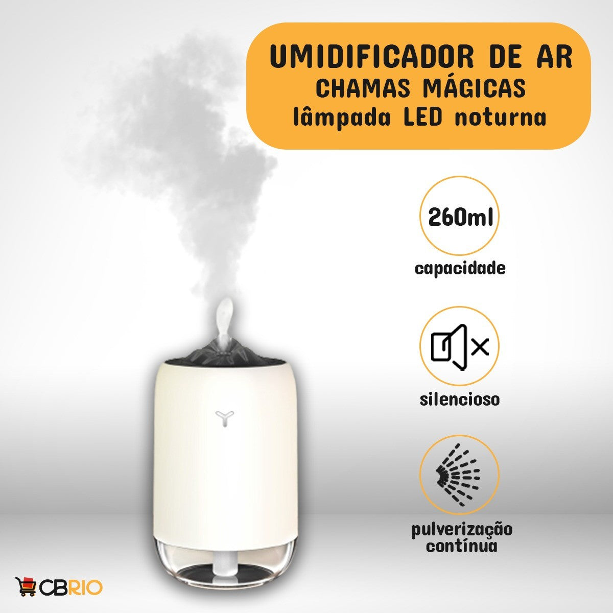 Mini humidificador de aire portátil, aromatizador, Usb 9019