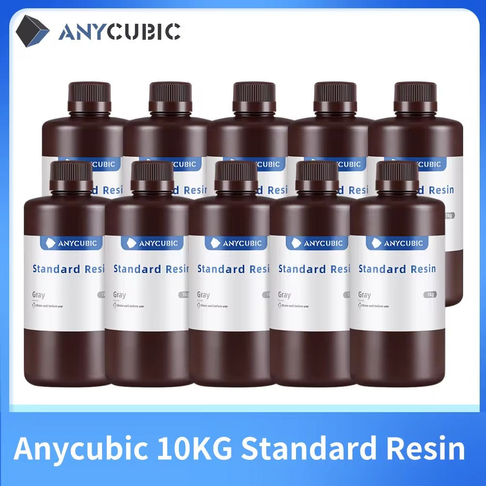 ANYCUBIC 10kg/20kg 405nm resina UV resina estándar para impresión 3D para LCD DLP Photon Mono resina de impresora 3D resina líquida sensible
