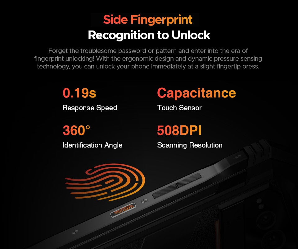 Versión Global DOOGEE V Max Plus 5G teléfono resistente 6,58 "36GB(16 +20) 512GB 200MP cámara AI 22000mAh efecto de iluminación NFC 5G teléfono