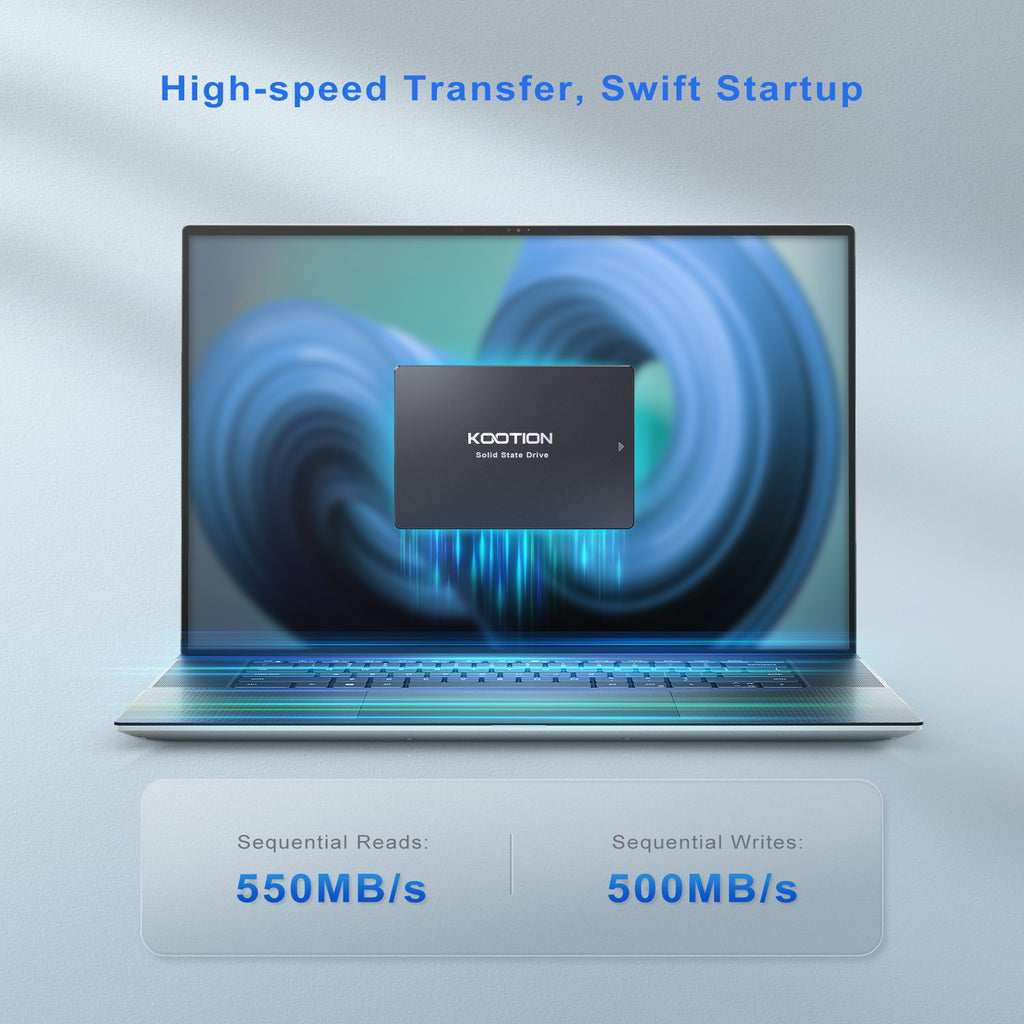 KOOTION X12 Sata SSD unidad 2TB 1TB 512GB 256GB unidad de disco duro HDD 2,5 "Sata3 unidad de estado sólido HD interna para ordenador portátil de escritorio
