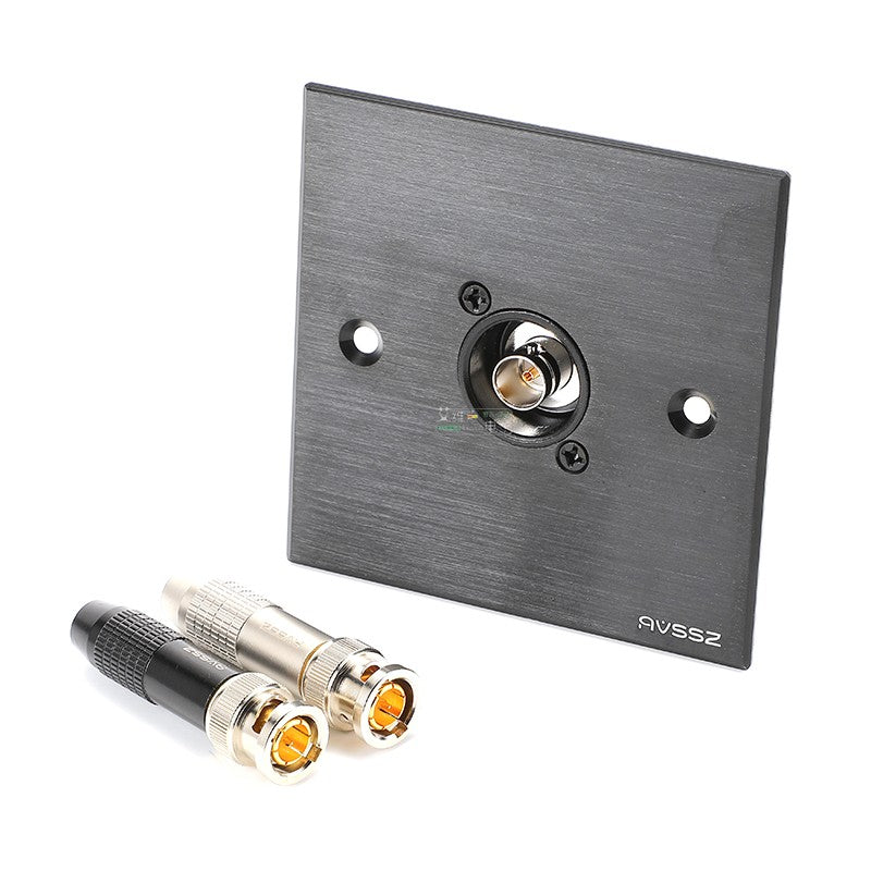 Enchufe macho y hembra Q9 de 75 ohm, HD-SDI digital de alta definición, fácil de soldar, conector BNC 2k, audio y vídeo, cámara HIFI, 1 unidad