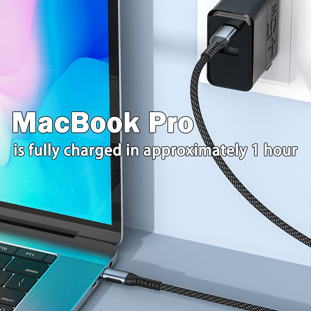 Cable de Carga Ultra Rápida UGOURD PD240W Tipo USB C, Cable Cargador Tipo C de 100W para iPhone 15, Xiaomi, MacBook Pro con Chip E-Marker