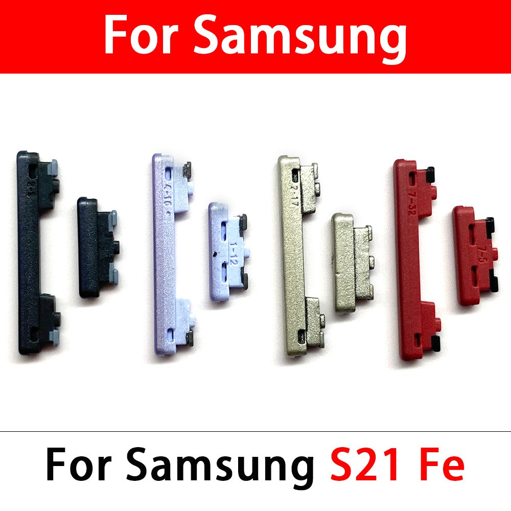 Nuevo Botón Lateral de Encendido y Volumen para Samsung S21 Plus / S20 Fe / S20 Ultra / S21 fe