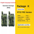 Retevis RT622 Mini Walkie Talkie 2 unidades PMR446 Radio portátil bidireccional con PTT Ideal para restaurantes y hoteles