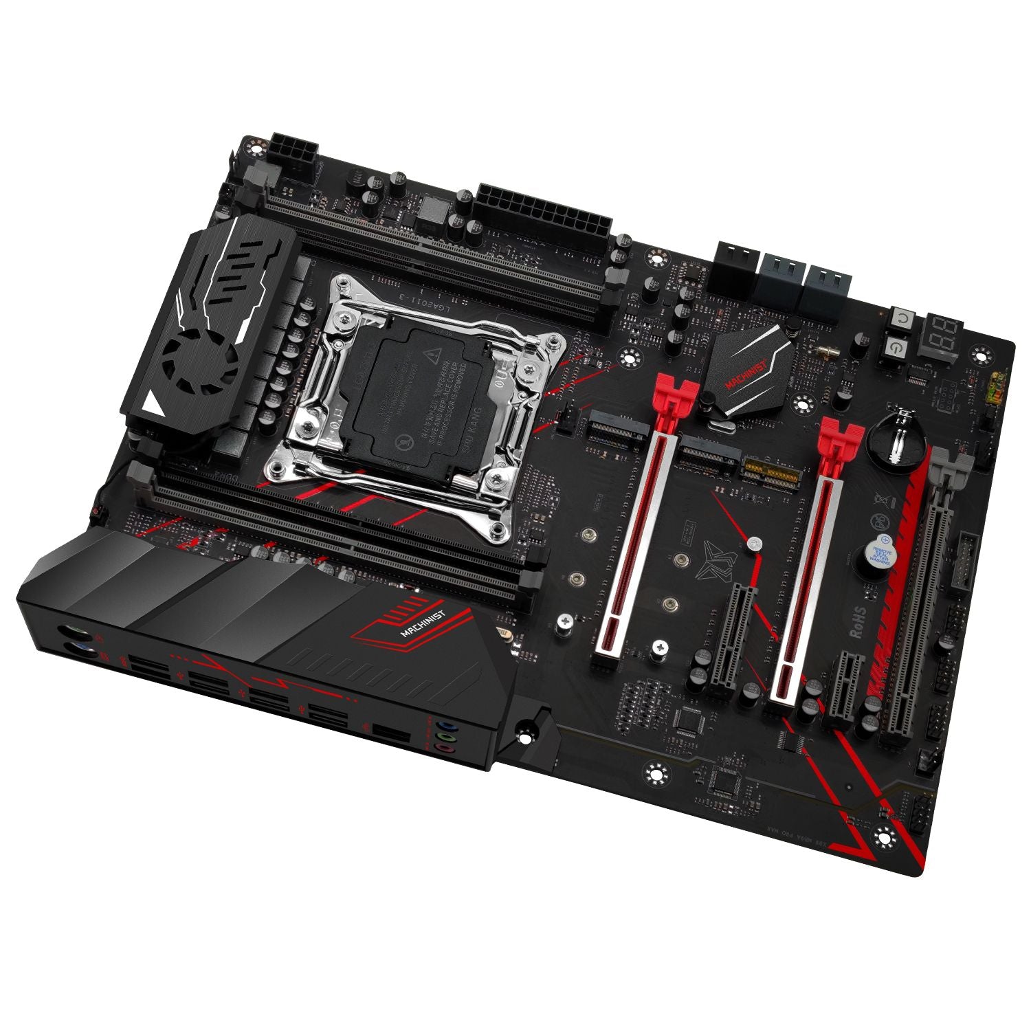 Placa base MACHINIST MR9A PRO MAX X99 compatible con memoria DDR4 de cuatro canales y procesador LGA2011-3 Xeon E5 V3/V4 NVME M.2 USB3.0