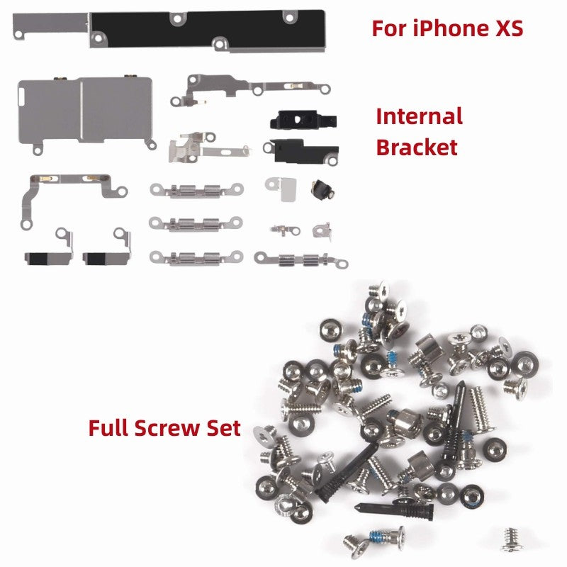 Piezas de repuesto de soporte interno y juego completo de tornillos para iPhone 7 7Plus 8 8Plus X XR XSMAX 11 11PRO MAX 12 12PRO MAX 12Mini