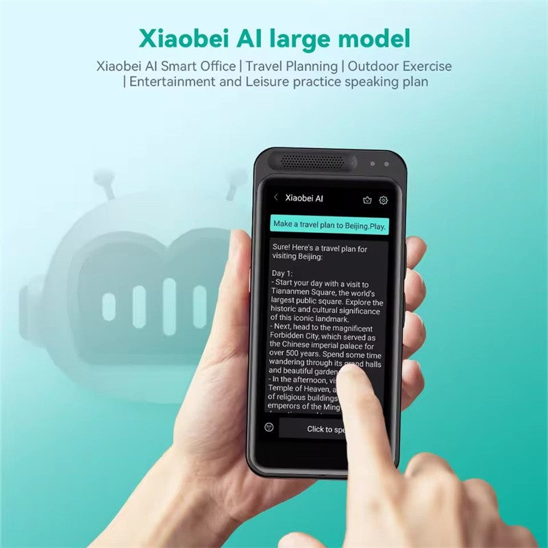 Traductor de Voz Inteligente Portátil Z6, Grabación Instantánea, 139 Idiomas, Traducción Inteligente en Tiempo Real, Máquina de Traducción Offline