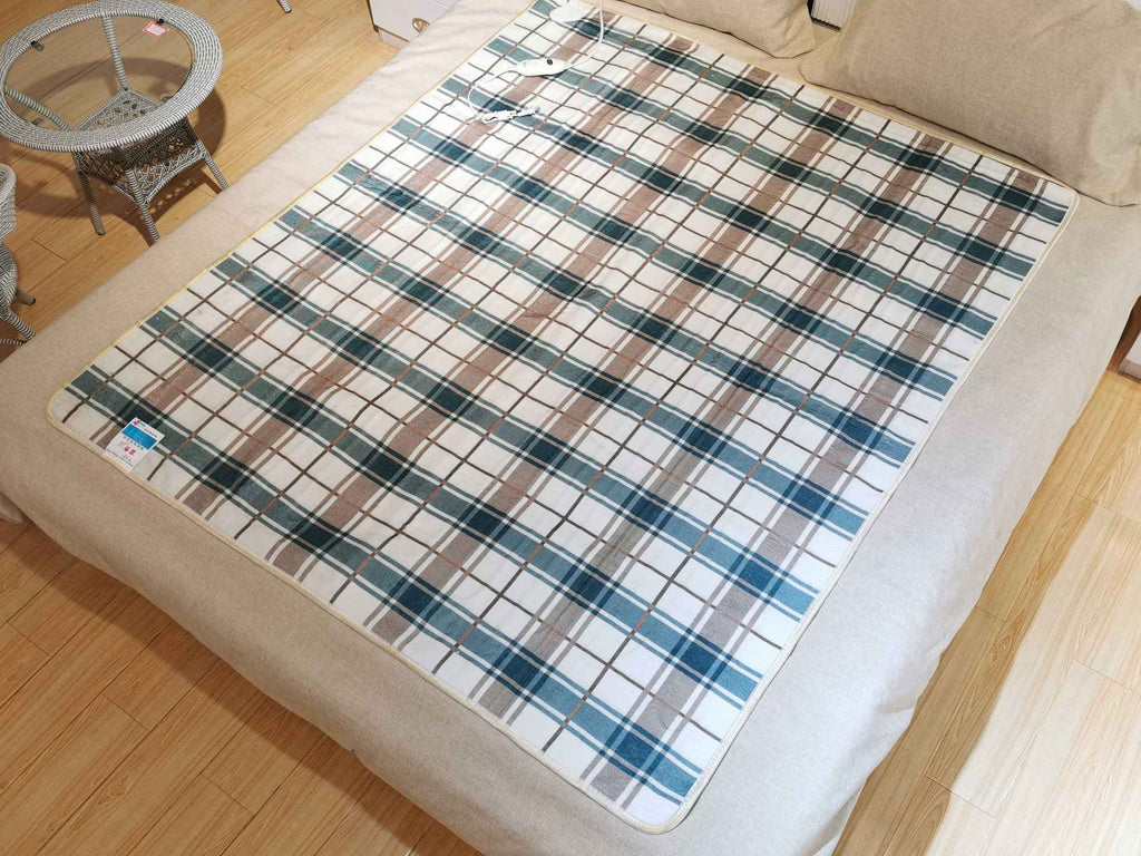 Manta eléctrica de 110-220V, protección automática, gruesa, calentador corporal, esterilla eléctrica