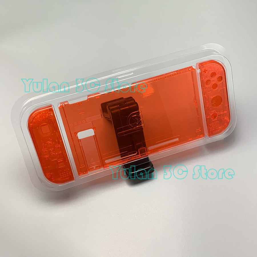 Nuevo NIntend Switch, carcasa de repuesto DIY, funda transparente para consola Nintendo Switch, accesorios de juego Joycon derecho e izquierdo