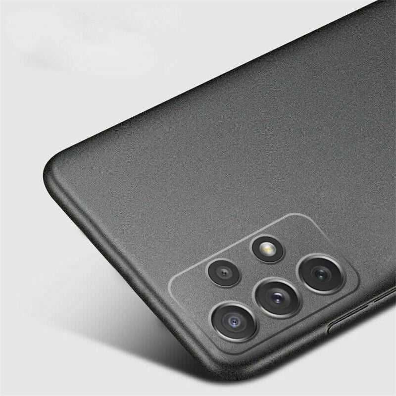 Funda ultrafina mate de piedra arenisca para Samsung Galaxy A17 A55 A54 A53 S26 S25 S22 S23 S24 Ultra Plus, funda rígida de PC a prueba de golpes