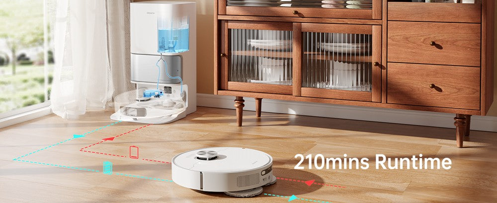 Dreame-Robot aspirador L10s Ultra, fregona automática de limpieza y secado, recarga y vaciado automático, 5300Pa, navegación por Ia, Alexa