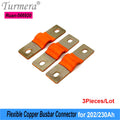 Turmera-batería Lifepo4 de 12V, conector de cobre Flexible, 56mm, 74mm, 2mm, 400A, para uso en batería Lifepo4 de 200Ah, 230Ah, 280Ah, 320Ah