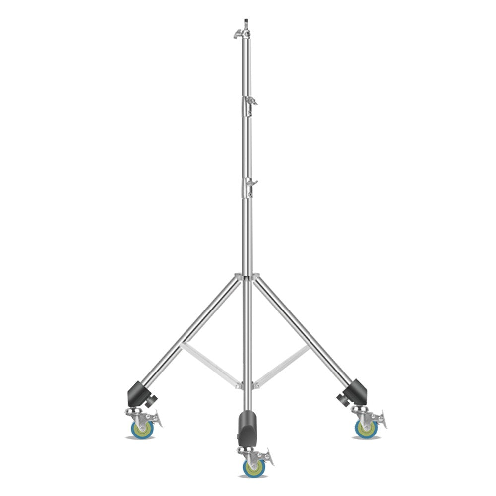 Trípode de aleación de aluminio y acero inoxidable de 2/2,8 M, soporte de luz plegable, trípode para fotografía, soporte en C para foco, Softbox, estudio fotográfico
