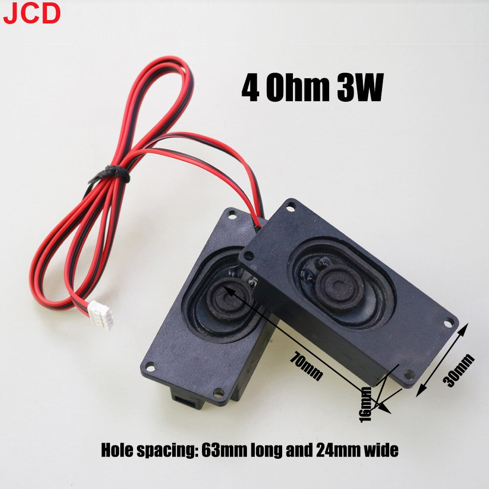 Altavoces portátiles de Audio para ordenador, altavoces rectangulares para publicidad, TV LCD, 3070, 4ohm/8Ohm, 3W, 5W, 10W, 1 par