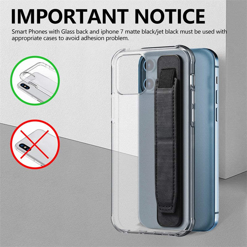 Soporte para muñeca de mano, anillo para dedo, agarre, soporte para teléfono móvil para IPhone, Samsung, Xiaomi, soporte de empuje y tracción