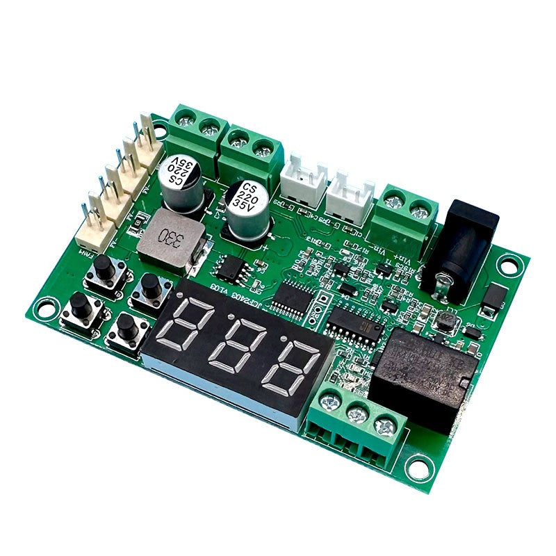Regulador de velocidad del ventilador de refrigeración, ventilador CC de 12v/24v, control de temperatura, módulo de ventilador de ordenador, regulador de velocidad digital, automatización de voltaje