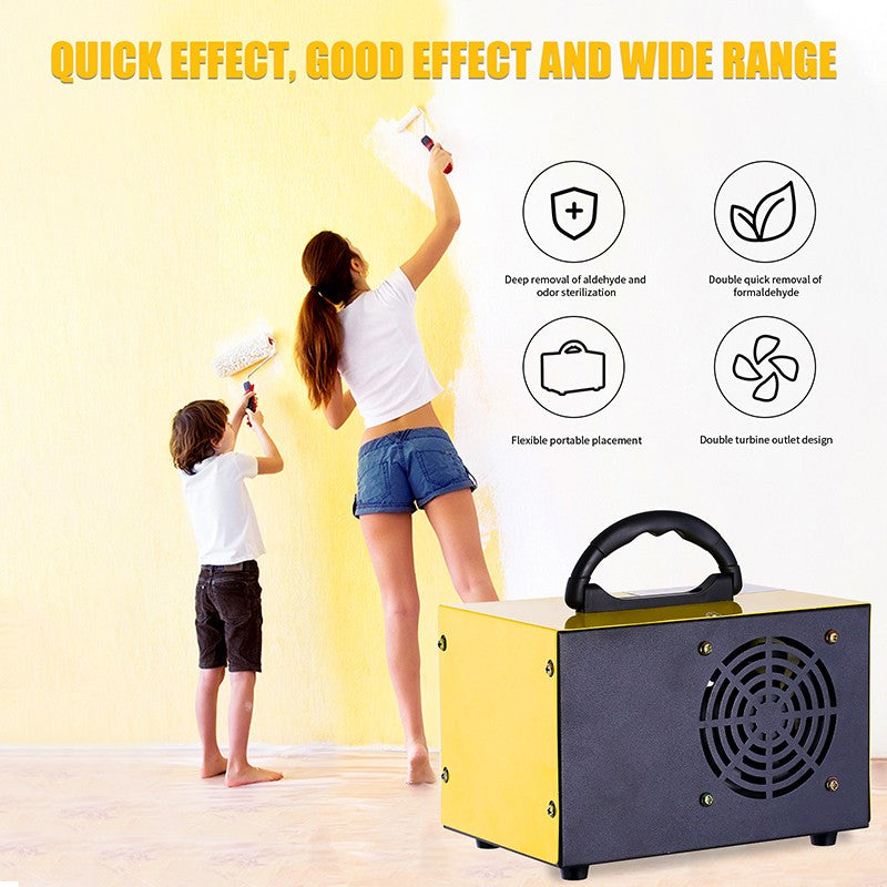 ATWFS-generador de ozono purificador de aire para el hogar, Ozonizador, limpiador de O3, elimina el olor, 220v, 60g/48g