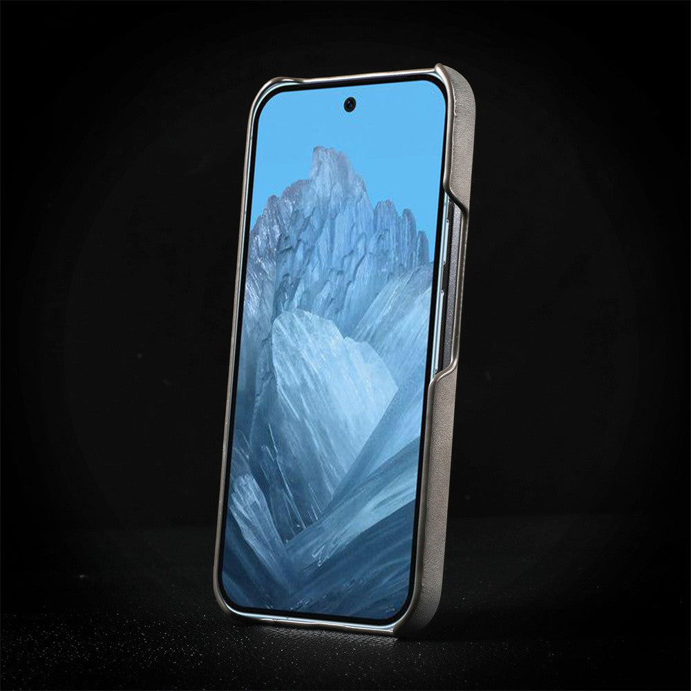 Funda de teléfono magnética de piel de oveja de lujo para Google Pixel 10 9 8 7 Pro XL 8A 7A cubierta sólida dura mate de negocios a prueba de golpes