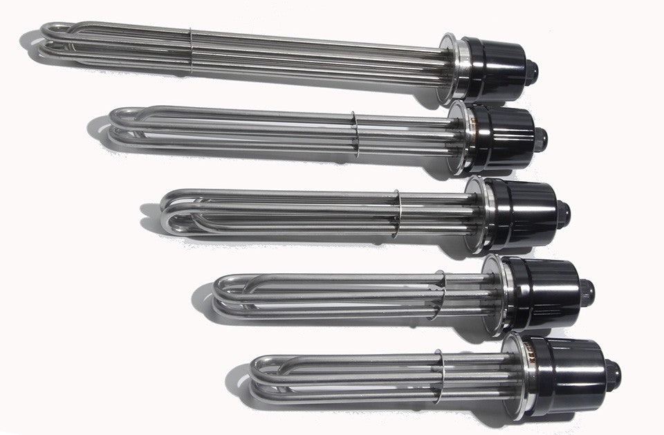 LJXH-elemento calefactor eléctrico Tubular, abrazadera triple para calentador de agua/Caldera, 2 pulgadas (63mm)