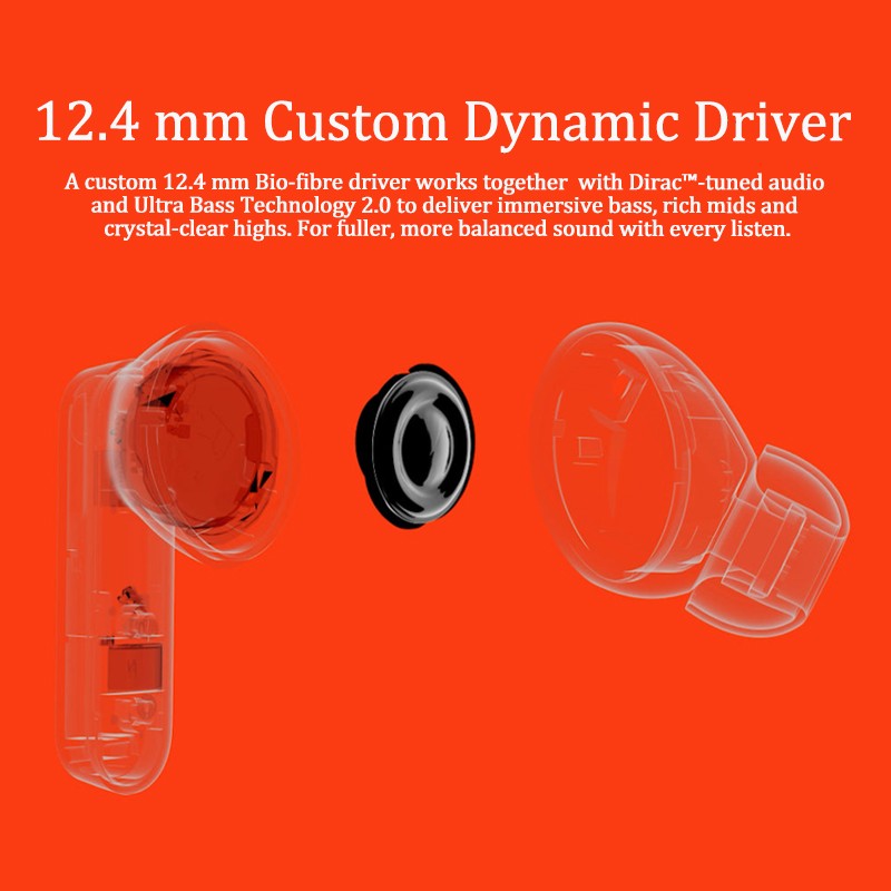 Versión Global CMF by Nothing Buds 2A Auriculares Inalámbricos Intrauditivos con Controlador de 12.4mm, ANC de 42dB, 4 Micrófonos HD, Batería de Larga Duración, Baja Latencia, Bluetooth 5.4