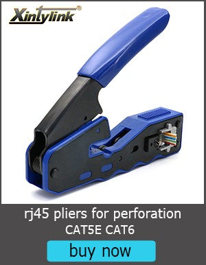 Conector xintylink rj45 cat6 50U/6U cable ethernet enchufe rg45 cat5e utp 8P8C rj 45 cat 6 red lan modulable jack cat5 keystone