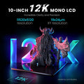 Impresora 3D ELEGOO SATURN 3 ULTRA 12K Mono MSLA, Impresora 3D de Resina LCD de 10'' y 12K, Velocidad de Impresión de hasta 150 mm/h, Tamaño de Impresión 219*123*260 mm