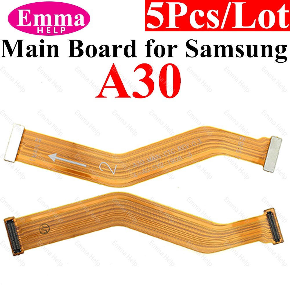 Cable flexible de placa base de 5 uds para M12 M14 M15 M16 para Samsung Galaxy A21S A31 A51 A71 A50 A40 A30 A20S A10 A10S