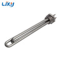LJXH elemento calentador de agua Solar Tubular, 1 pulgada, NPT/BSP, elemento de calefacción eléctrica, cc 12V/24V/48V, 300W, 600W, todos los 304 S