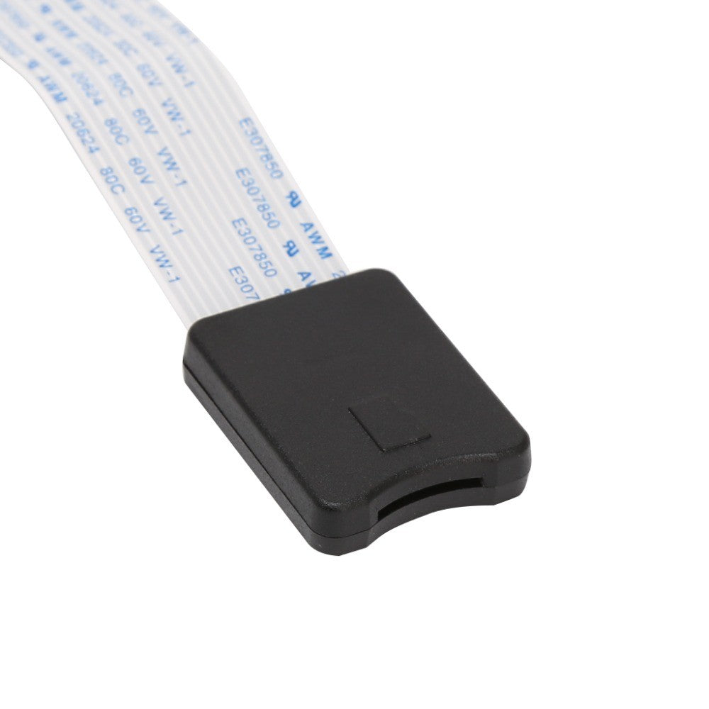 Extensor de Cable de extensión de lector de tarjetas, adaptador de 10/15/25/46cm TF macho a Micro SD hembra para coche, GPS, teléfono, cámara de TV