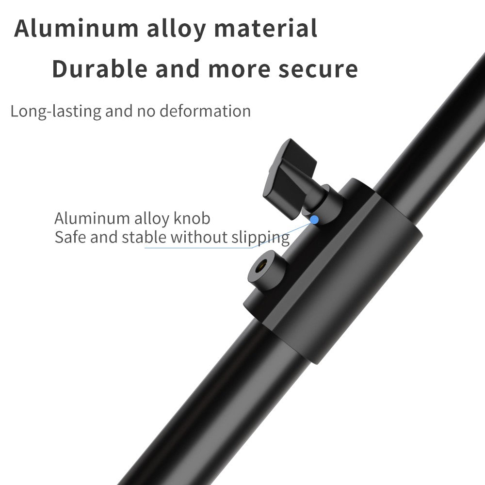 Soporte de proyector de brazo de soporte de montaje en pared pesado de 170cm y 135cm para estudio de fotografía Softbox luces de anillo estroboscópico de vídeo