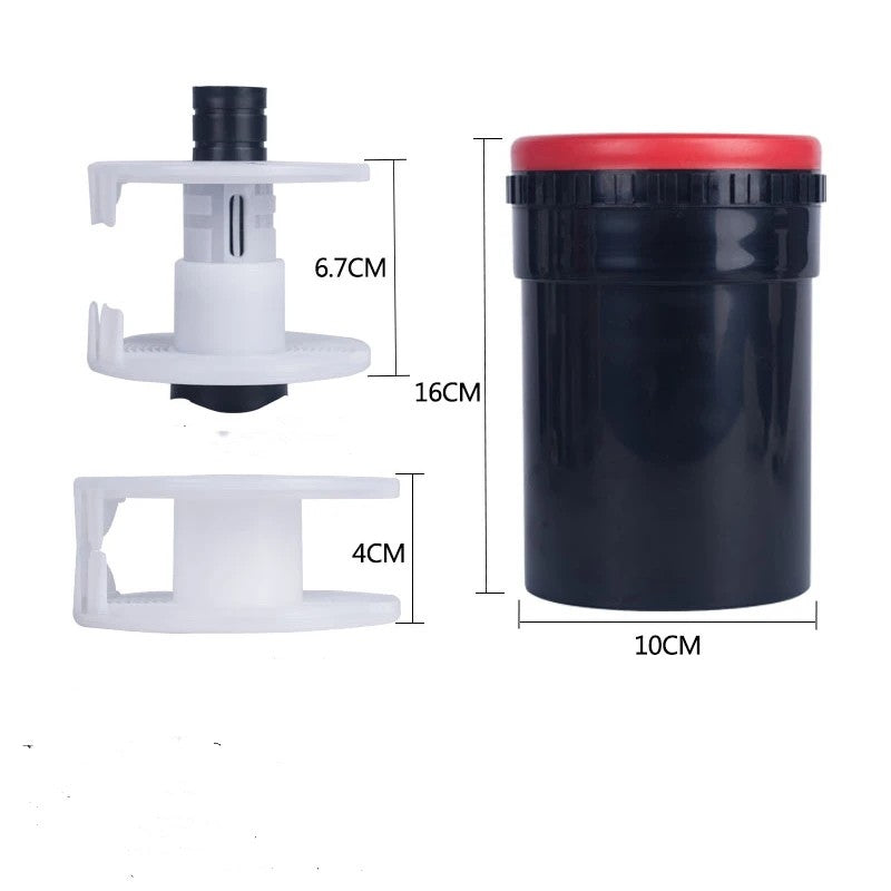135 Kit de desarrollo de sala oscura Procesamiento de película 120 135 35 mm 8x Lupa Abridor Temporizador 135 Caja de película Abridor de película