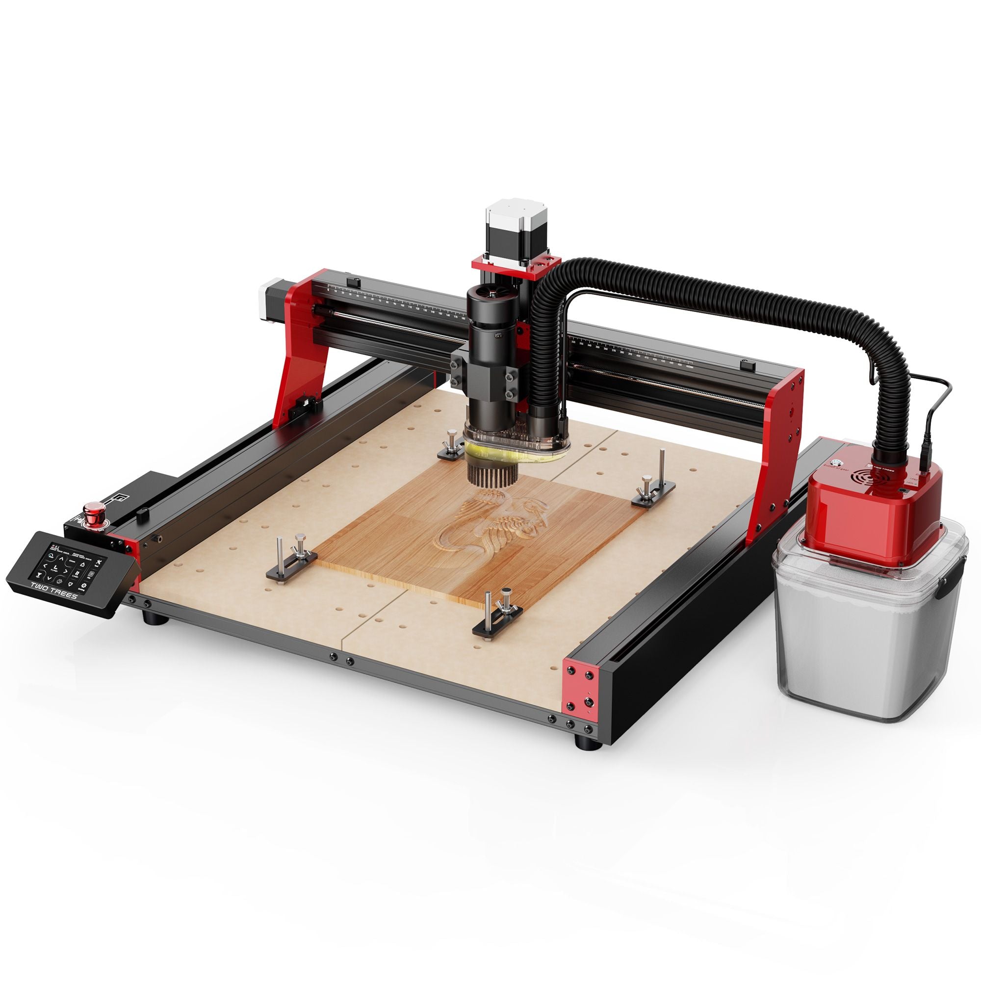 Twotrees TTC450 PRO CNC maquina enrutadora CNC carpintería grabado láser corte madera Metal Control GRBL