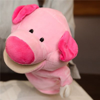 Juguetes de Peluche, Marionetas de Dedo, Muñecas Kawaii, Juguetes Educativos para Bebés, León, Elefante, Conejo, Mono, Regalo para Niños
