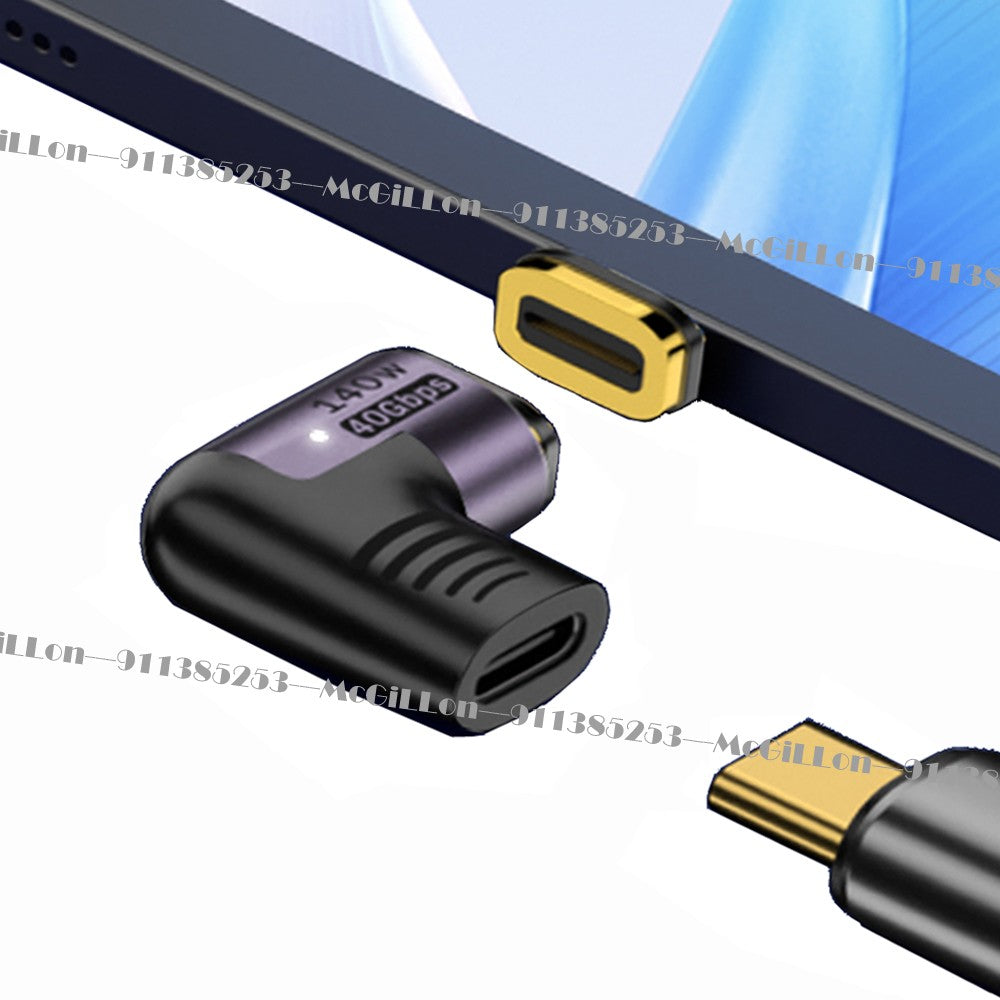 140W USB4.0 40Gbps Thunderbolt3 magnético tipo C OTG USB C a USB-C Cable convertidor magnético de carga rápida 8K @ 60Hz adaptador USB tipo C