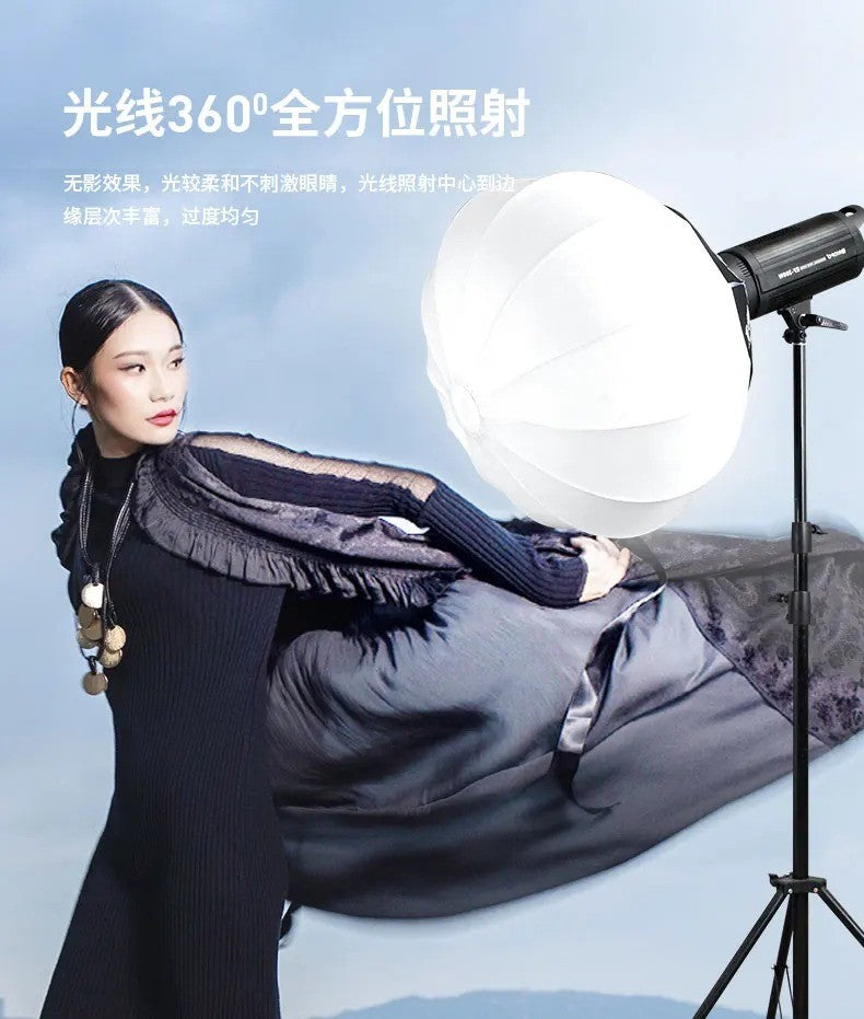 TRIOPO Linterna Softbox 55 65 85cm montaje Bowens de liberación rápida para Sokani X100 X60 COLBOR Godox Aputure 300c luz de vídeo LED