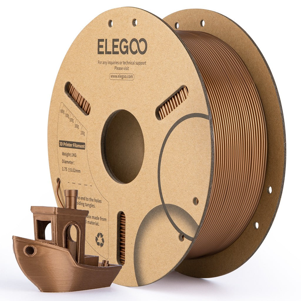 ELEGOO 1kg 1,75mm filamento PLA plástico 3D PLA para impresora 3D Material consumible para impresora 3D NEPTUNE 3 PRO FDM