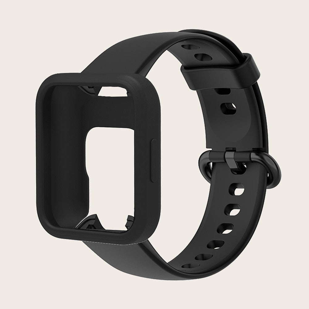 Para Redmi Watch 2 correas de muñeca + funda protectora pulsera 2 en 1 pulsera de silicona correa de reloj para Redmi Watch 2 Lite