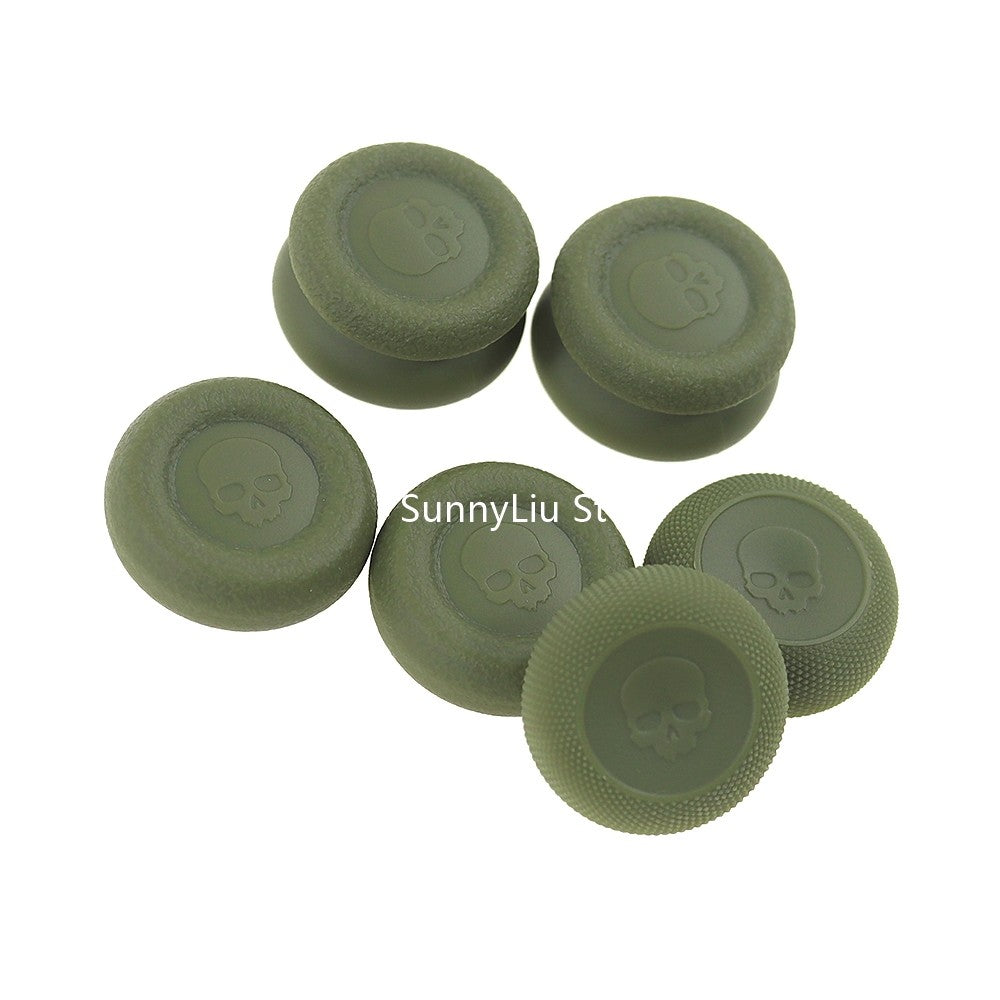 Puños 6 en 1 Skull & Co. Juego de agarre para pulgar FPS CQC, tapa de Joystick, cubierta para mando xbox one/s/serie s x