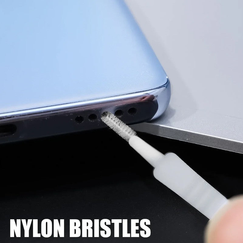 Puerto de carga para teléfono móvil, tapón antipolvo con cepillo de limpieza para IPhone 17 16 14 13 Pro Max Plus Samsung Xiaomi IOS tipo C, juego de limpieza