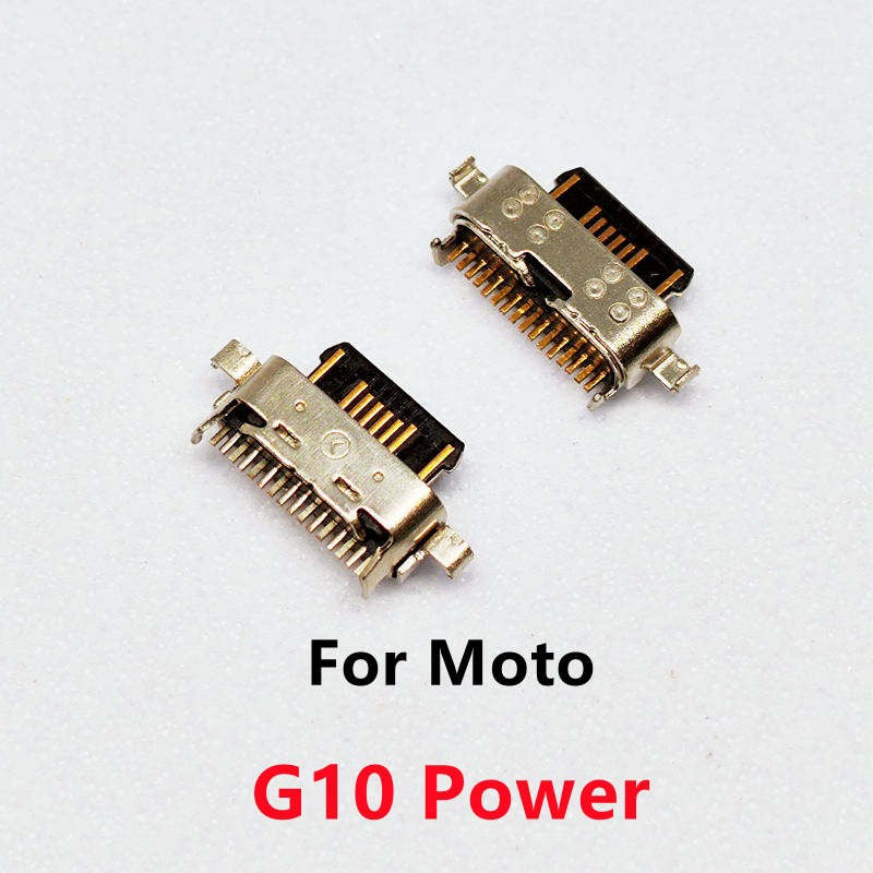 10 Uds nuevo para Motorola Moto G100 G60 G50 G30 G20 G10 Power One Zoom Hyper USB puerto de carga conector de cargador de enchufe