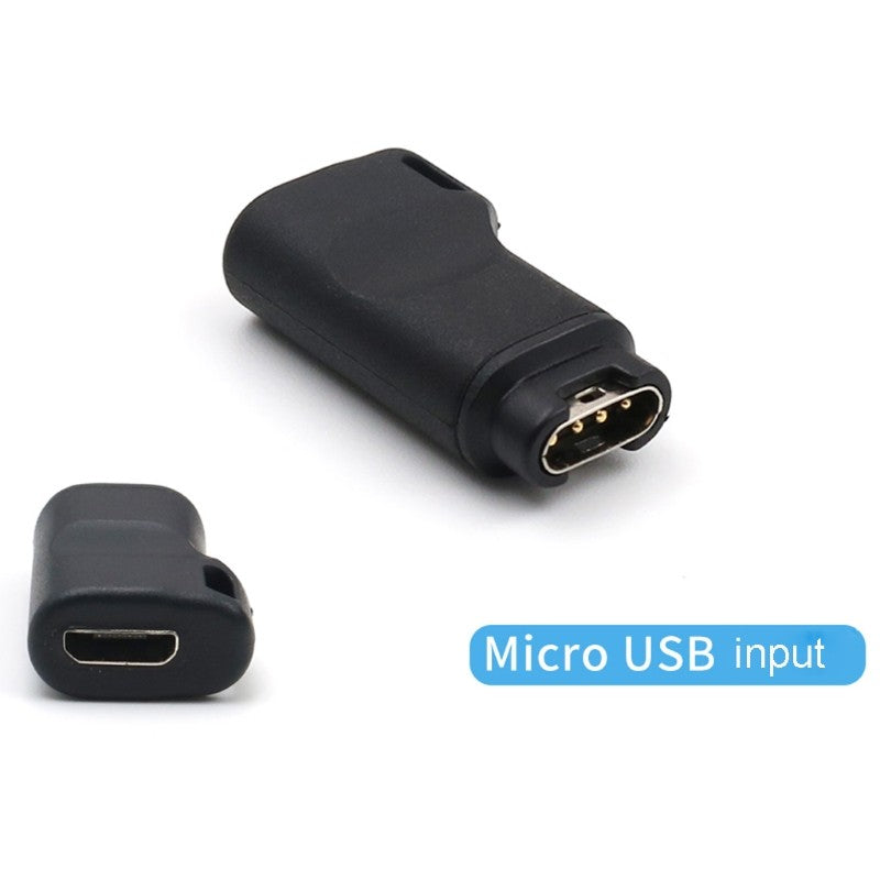 Convertidor de carga USB tipo C hembra a 4 pines para Garmin Forerunner 945 vivoactive3 trainer vivoactive 3 fenix 5X Plus 95AF